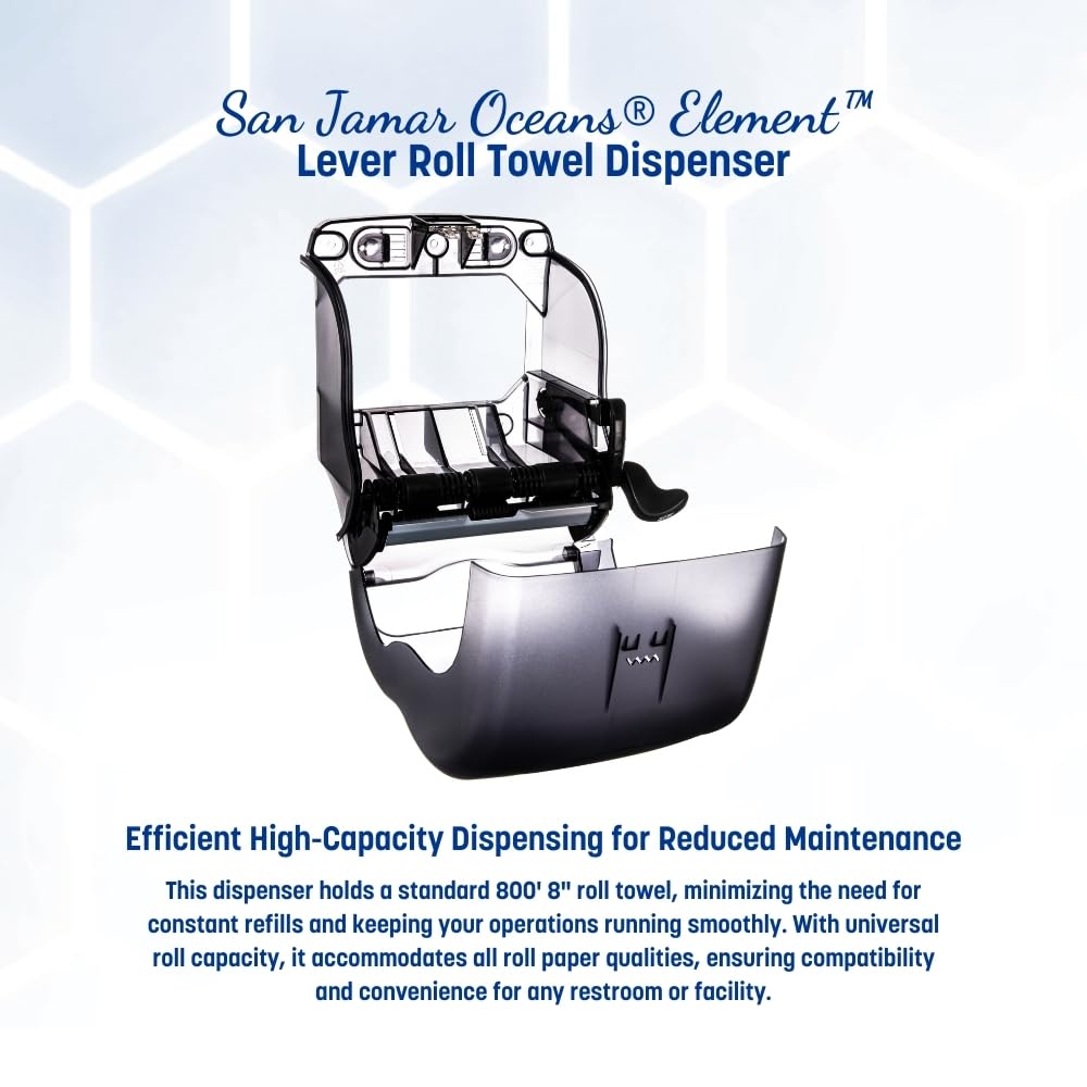 San Jamar Oceans Element Dispenser Perfect for Home Commercial Use
