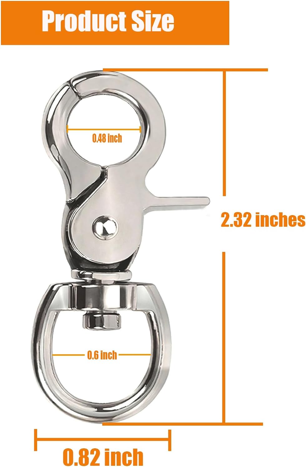 10PCS Durable Trigger Snaps Zinc Alloy Open Design Easy to Install