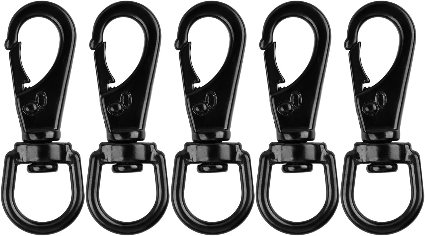 Durable 5-Pack Spring Clips