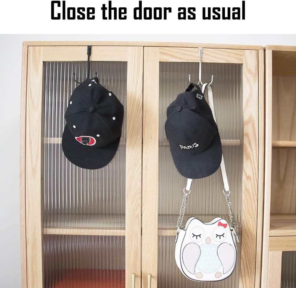 SayHi2U Over-the-Door Double Hanger Hook