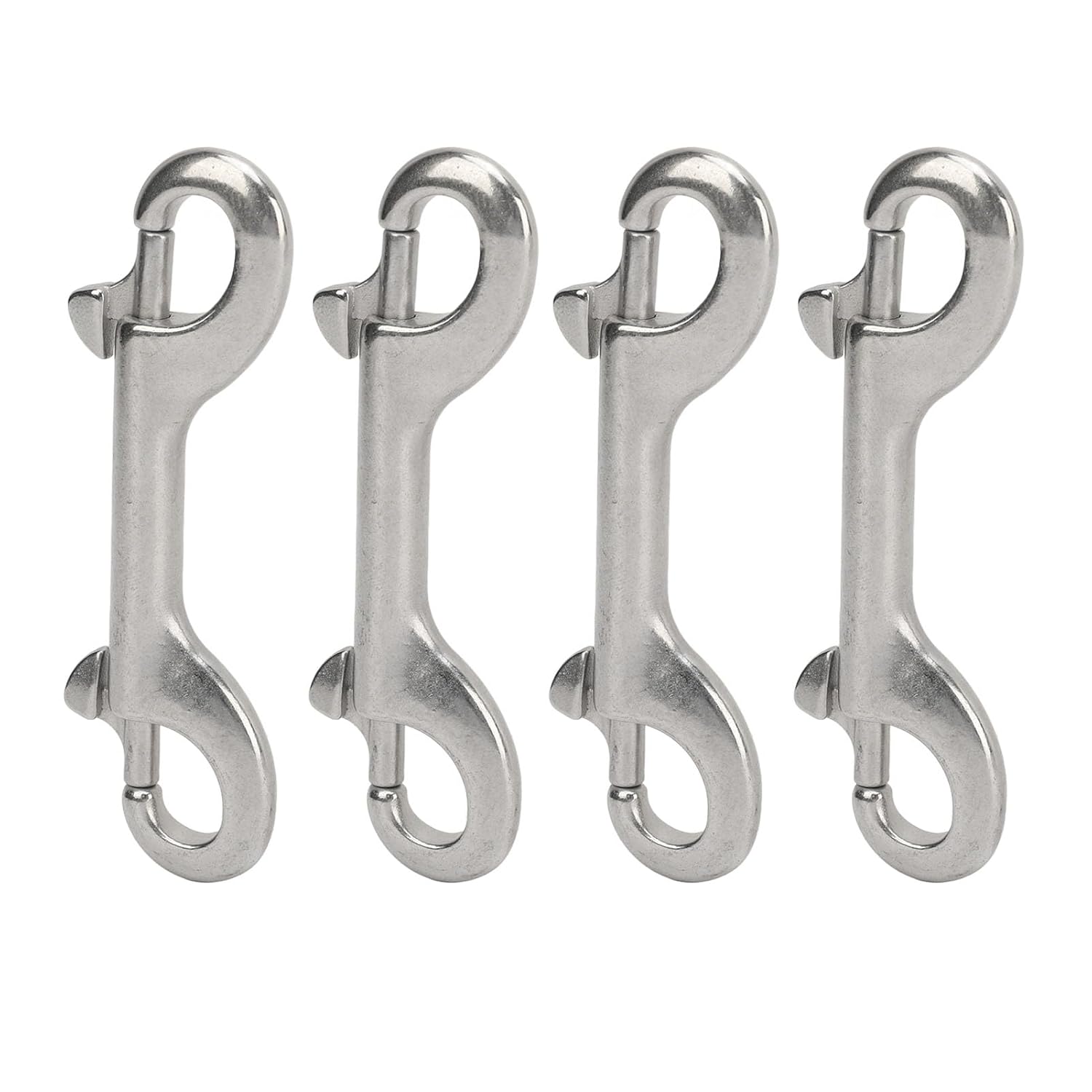 Double-Ended Marine Grade Stainless Steel Bolt Snap Hooks 115mm