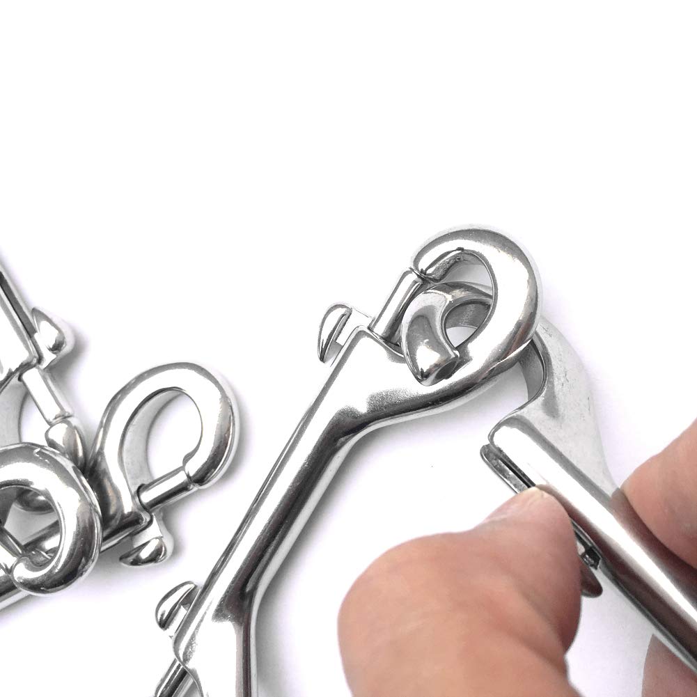 Durable Marine-Grade Bolt Snaps for Secure Connections