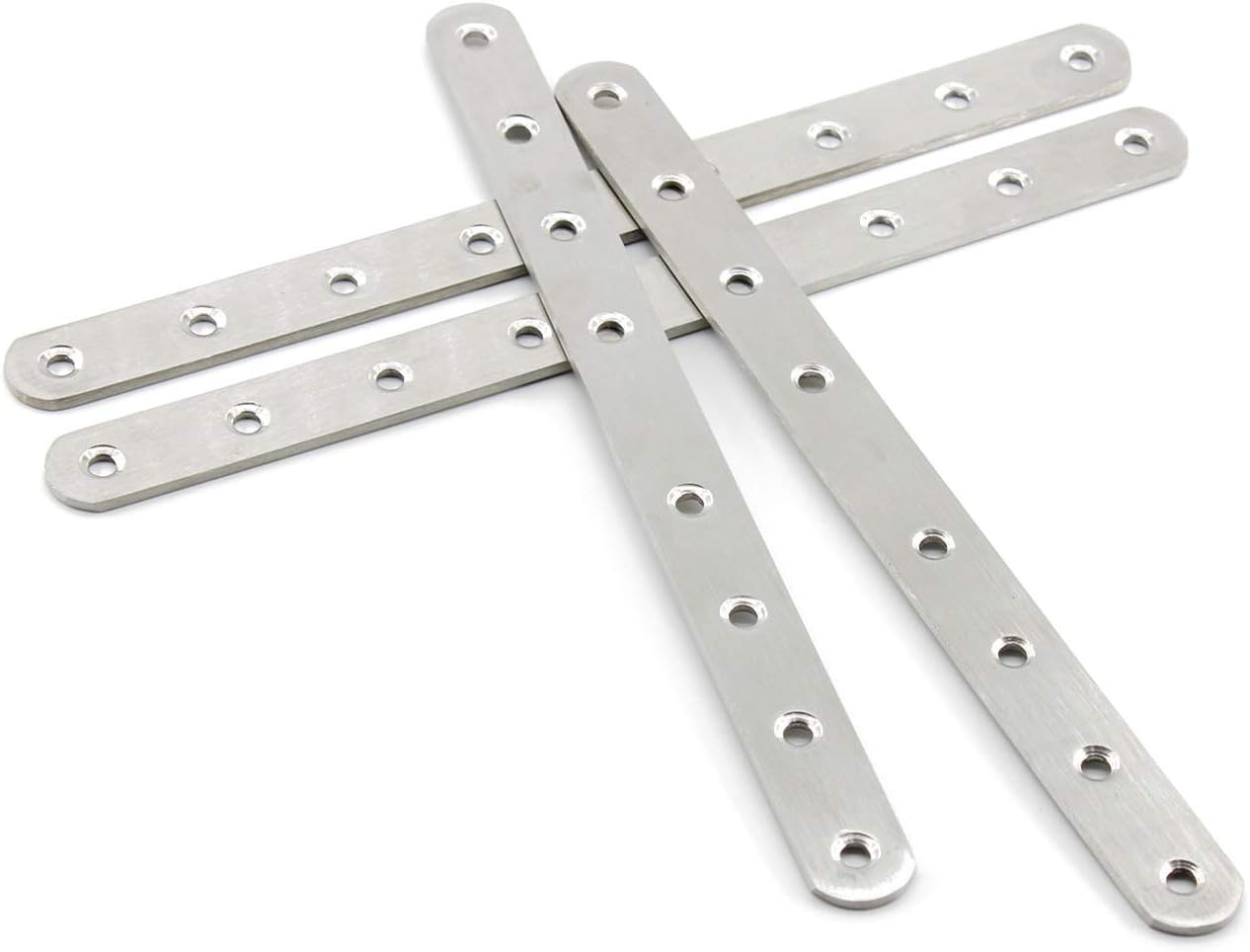 4 Pack Flat Mending Plate Stainless Steel 12 Inch