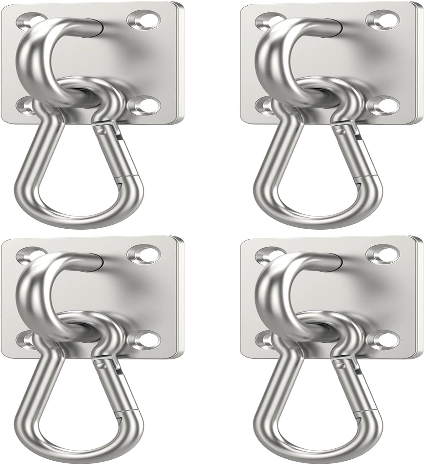 Hulless 8-Piece Stainless Steel Hook Set for Marine and Industrial Use