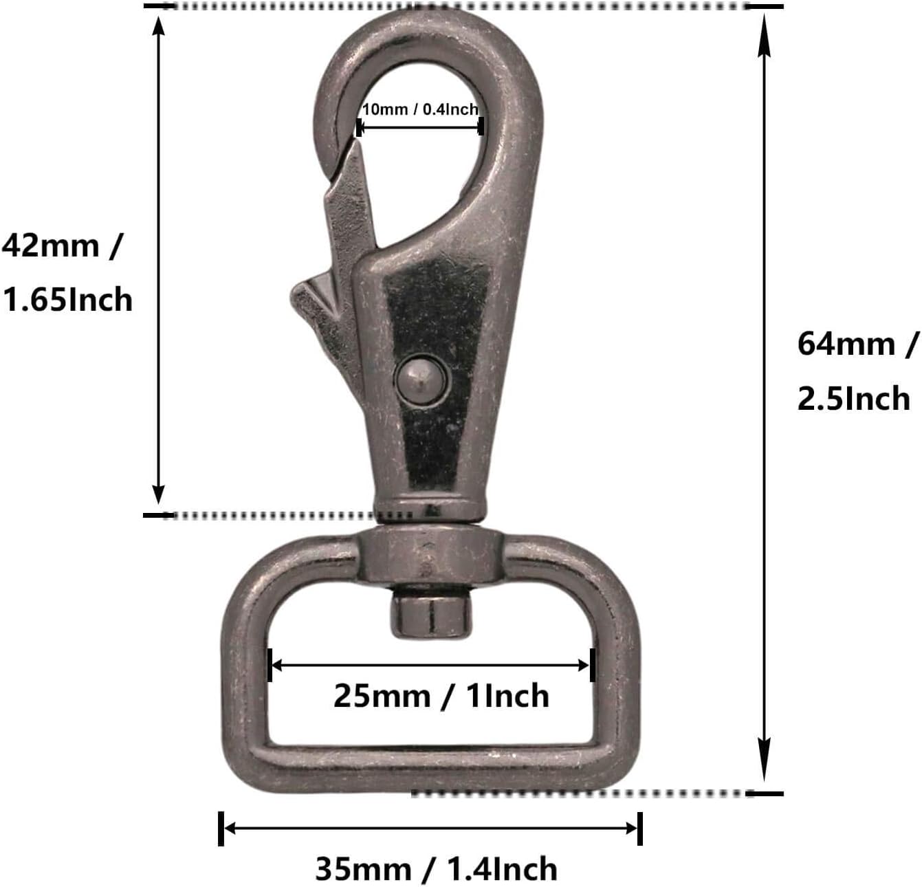Swivel Trigger Hook - Dog leash Collar Attachments