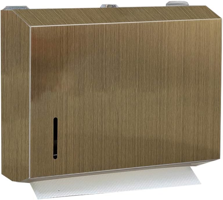 Gotonovo Dual Dispensing Paper Towel Holder Bathroom Wall Mount