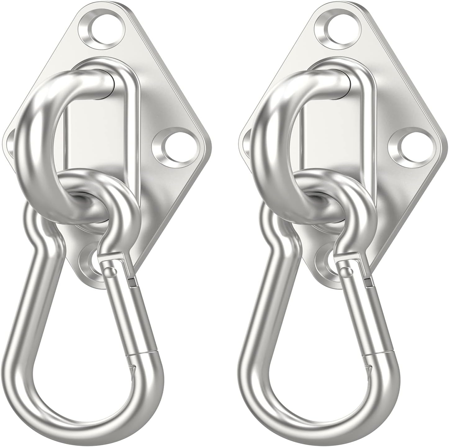 8-Piece Stainless Steel Hangers with 200 lbs Load Capacity