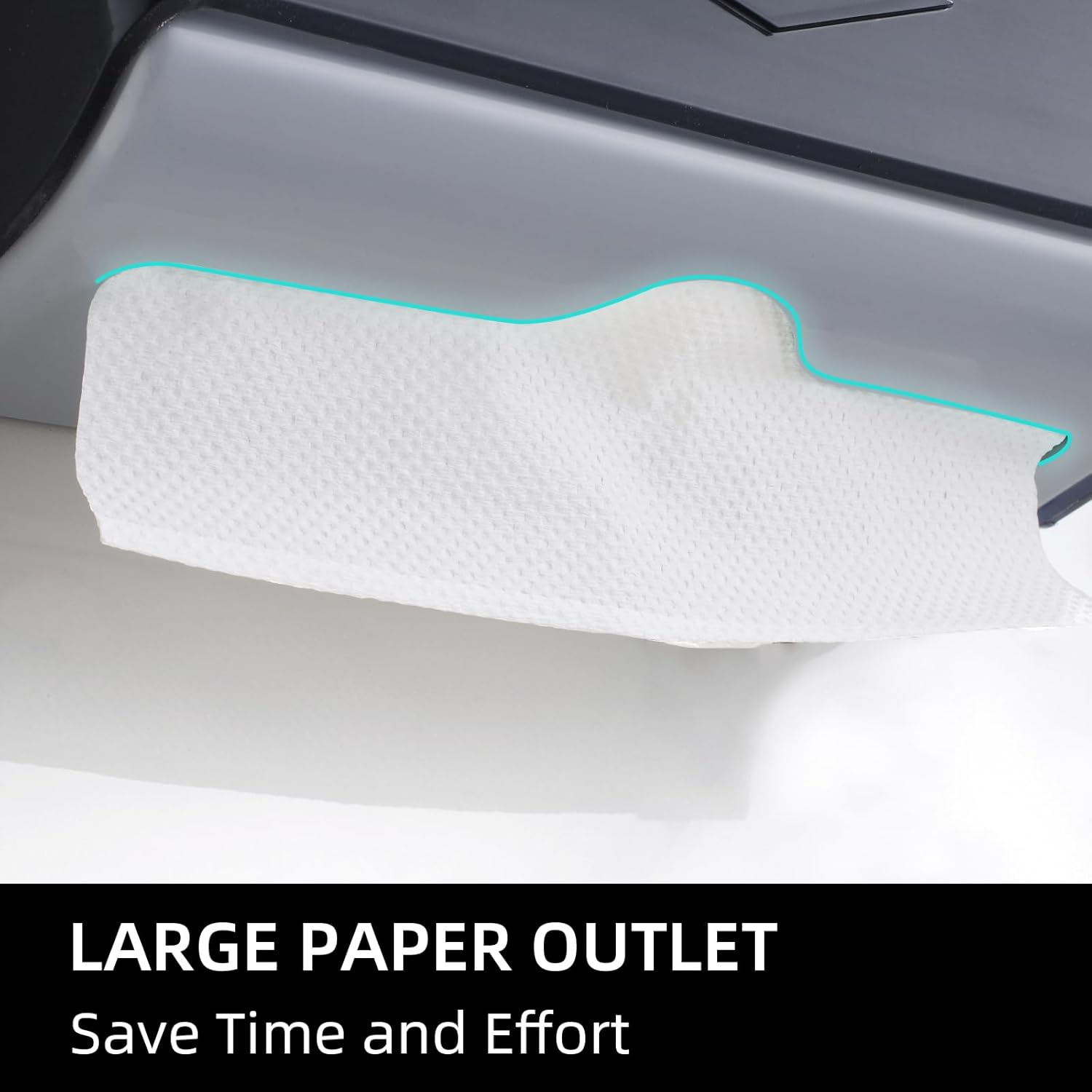 Commercial Paper Towel Dispenser Wall Mount Black