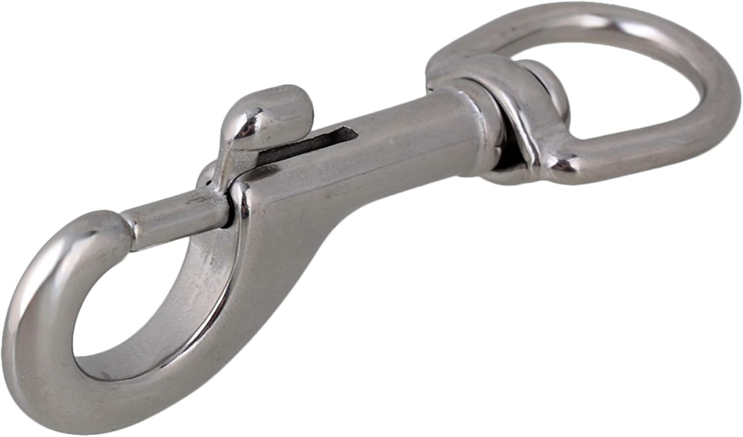 Durable Trendy Silver Keychain Strap with 304 Stainless Steel