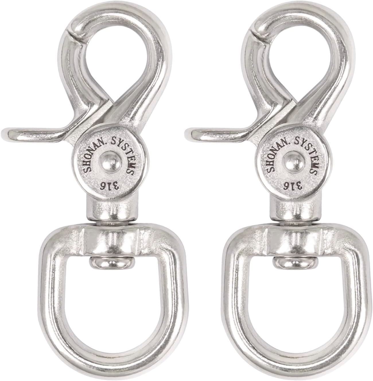 Sturdy Marine Snap Hooks for Dog Leashes and Flag Poles