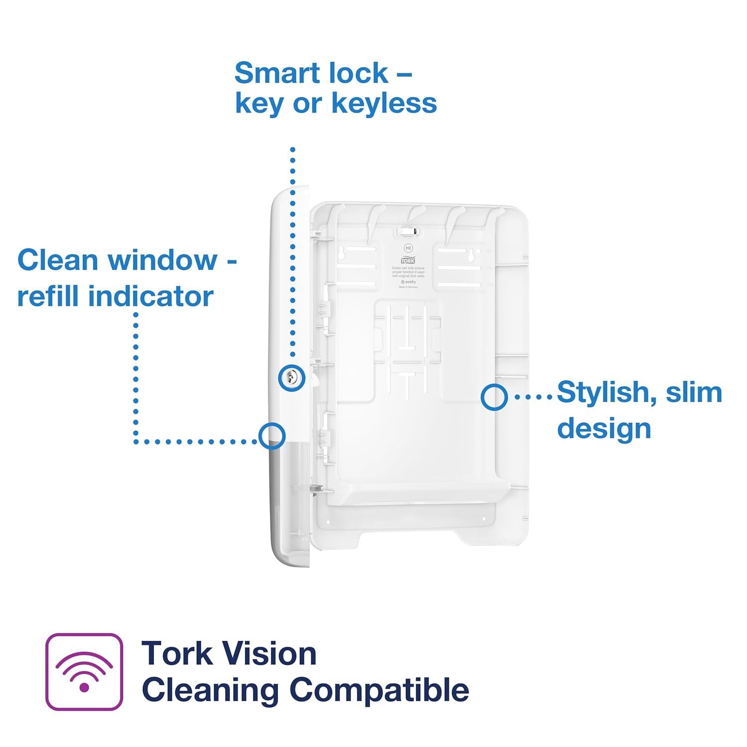 Save Space Elevate Hygiene - Tork Xpress Hand Towel Dispenser