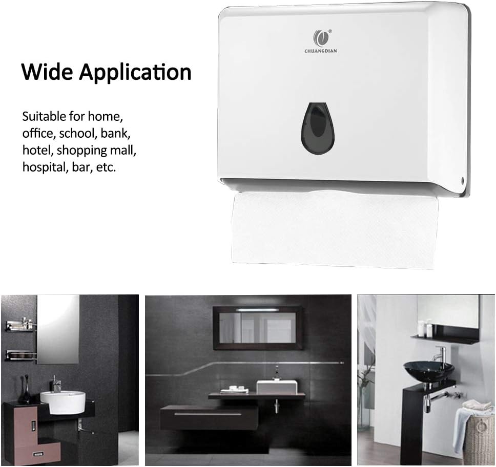 Multi-Purpose Wall-Mounted Paper Towel Dispenser