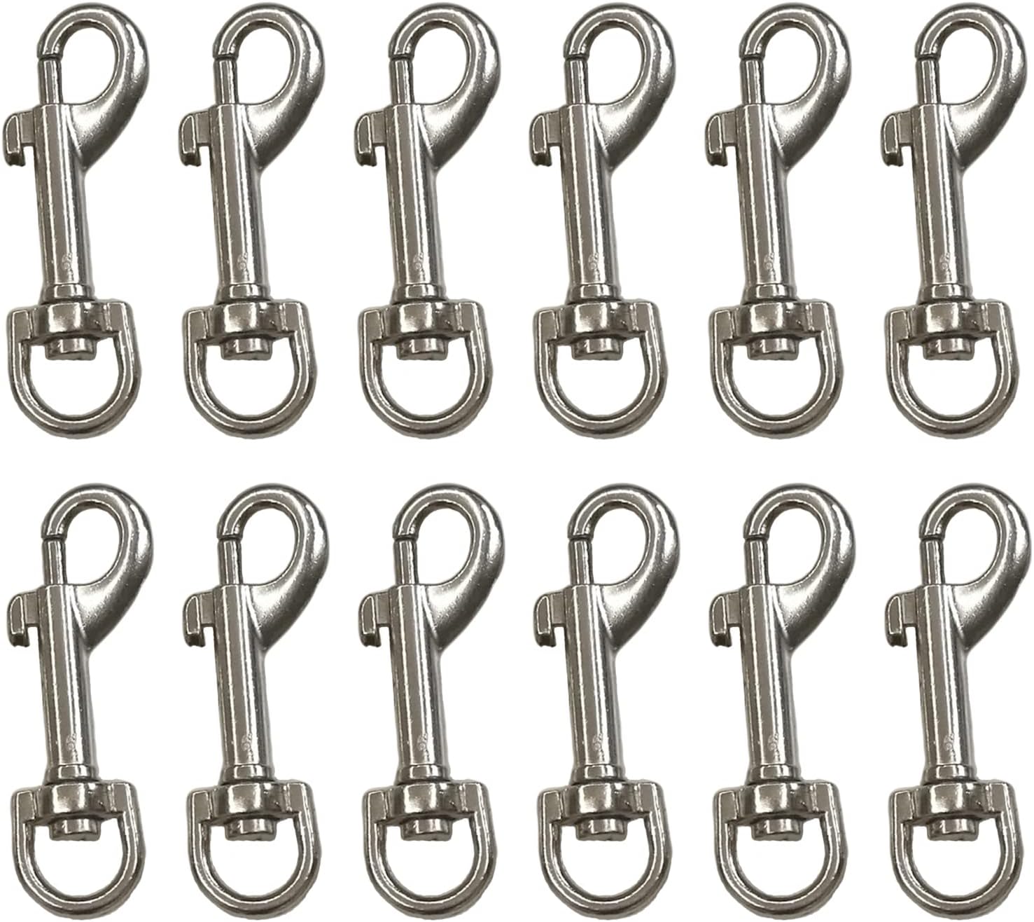 Zinc Alloy Trigger Clips for Dog Leads Mens Keyrings