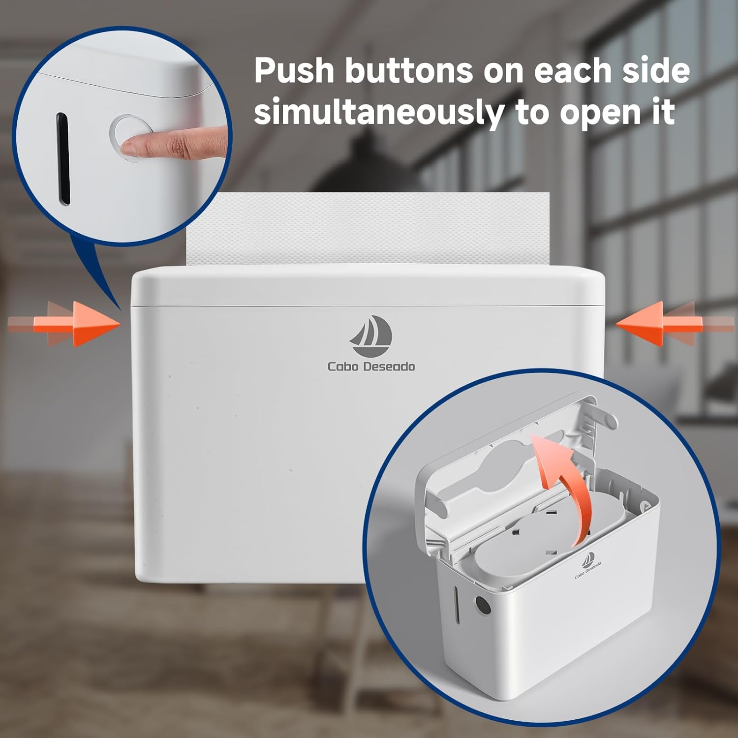 Cabo Deseado Multifold Paper Towel Dispenser