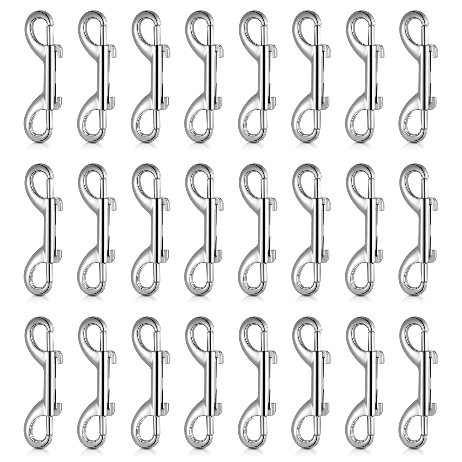 Secure Durable 24-Piece Bolt Snaps for Pets