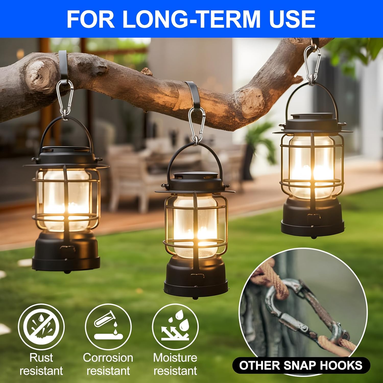 Durable 30-Piece Small Carabiner Clips
