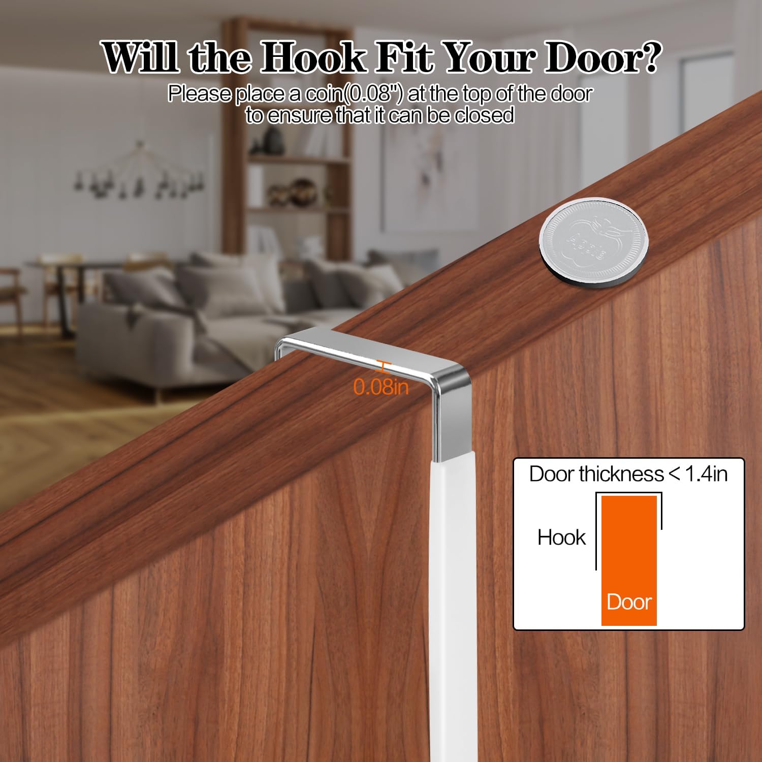 Over-the-Door Hangers with Double Purpose