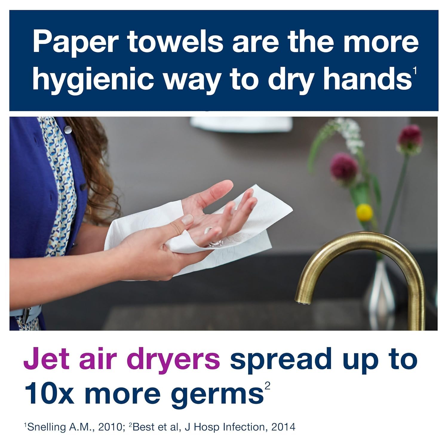 Save Space Elevate Hygiene - Tork Xpress Hand Towel Dispenser