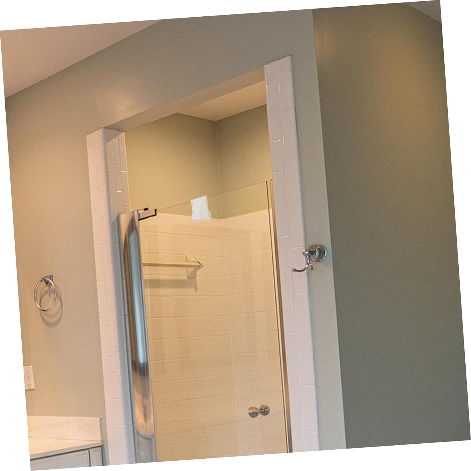 Zerodeko Frameless Glass Shower Door Towel Hooks No Drill Installion