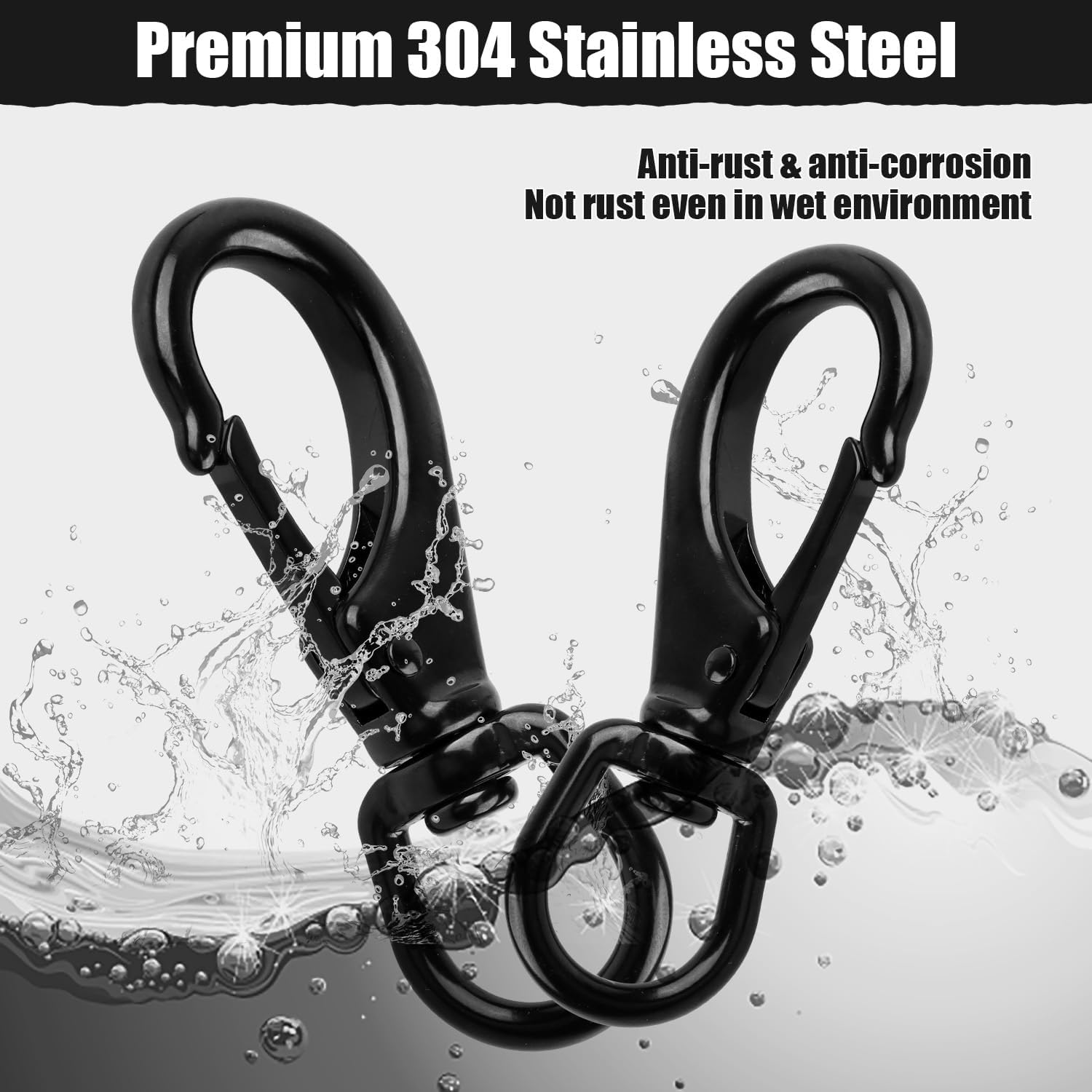 Durable 5-Pack Spring Clips