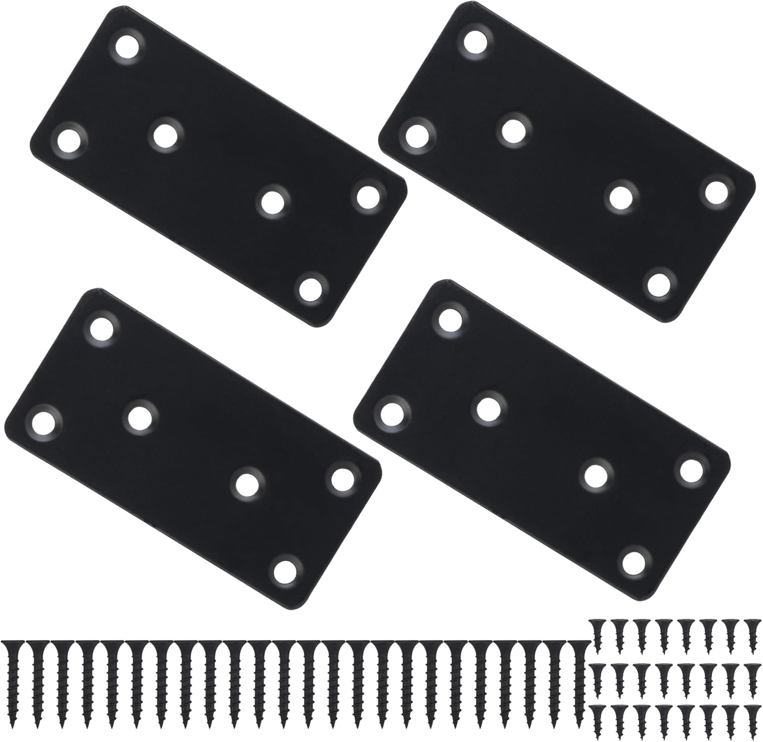 TIBEGOLDDurable Mending Plate Set for Wood Furniture Fences