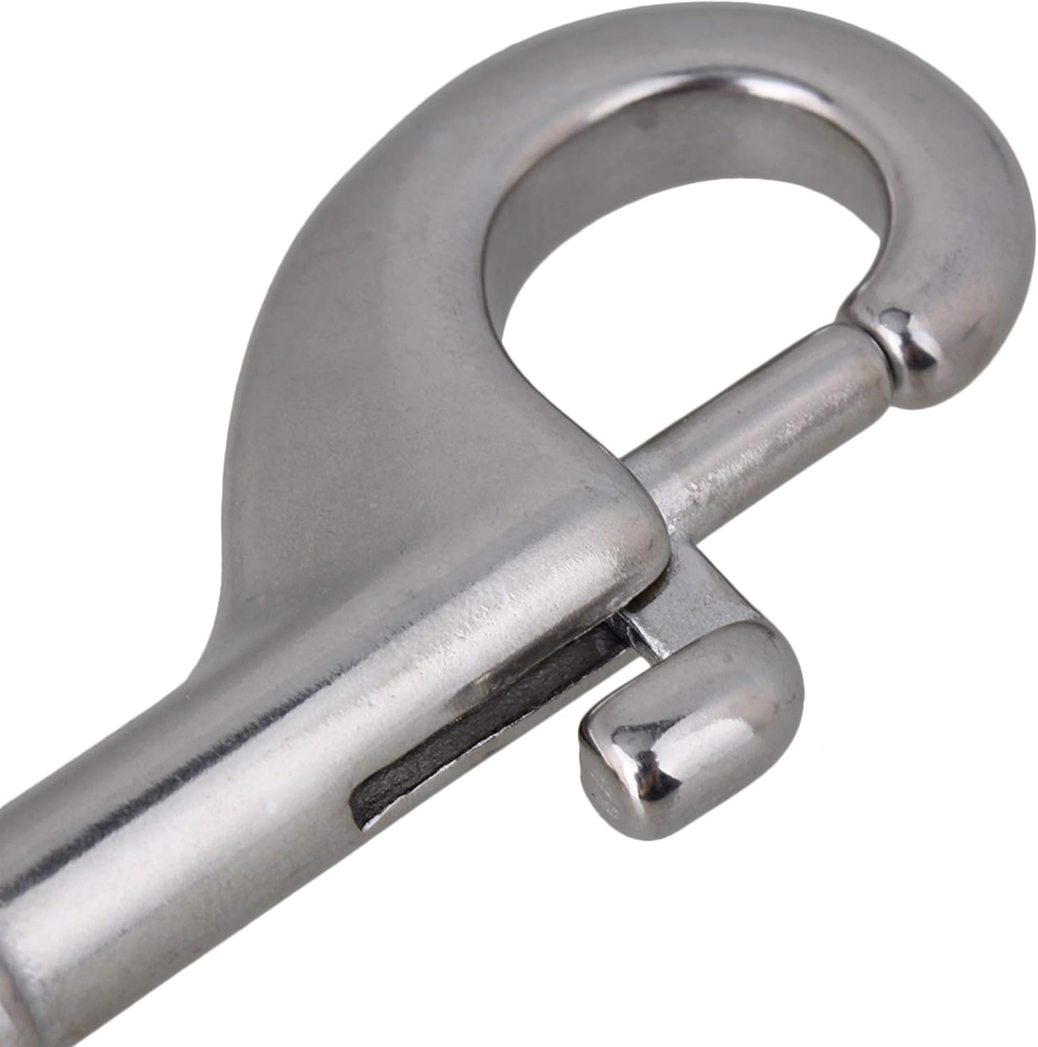 Durable Trendy Silver Keychain Strap with 304 Stainless Steel