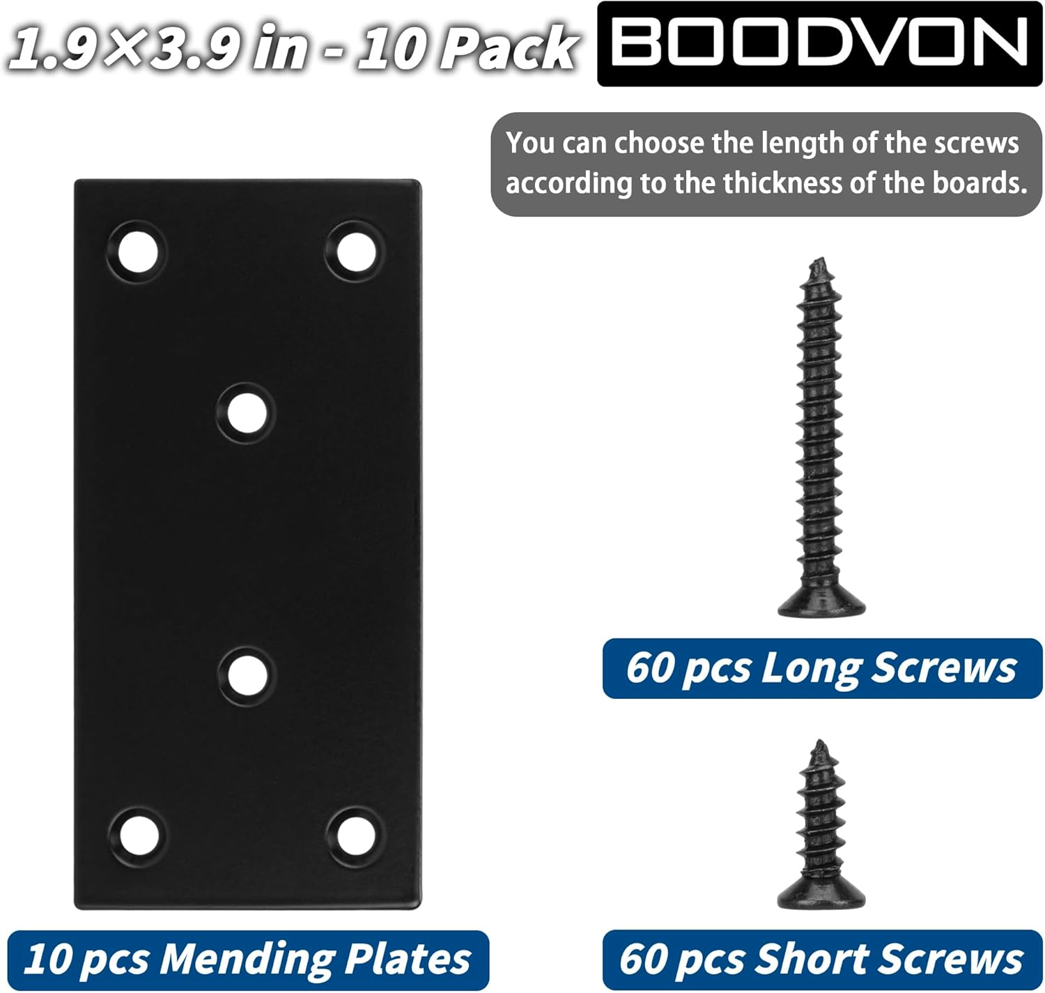Mending Plate for Chairs Tables