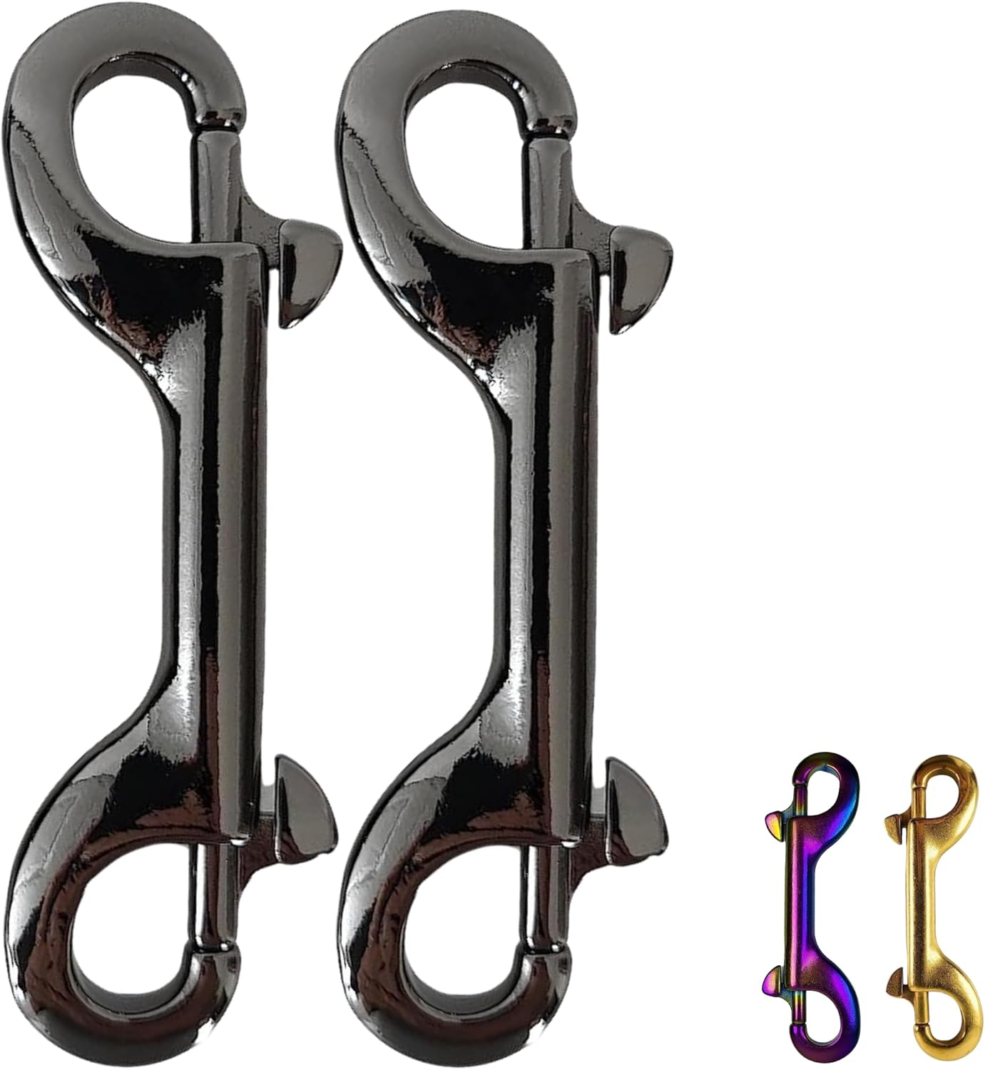Marine Grade 4 Inch Double Ended Bolt Snaps with SS316 Spring