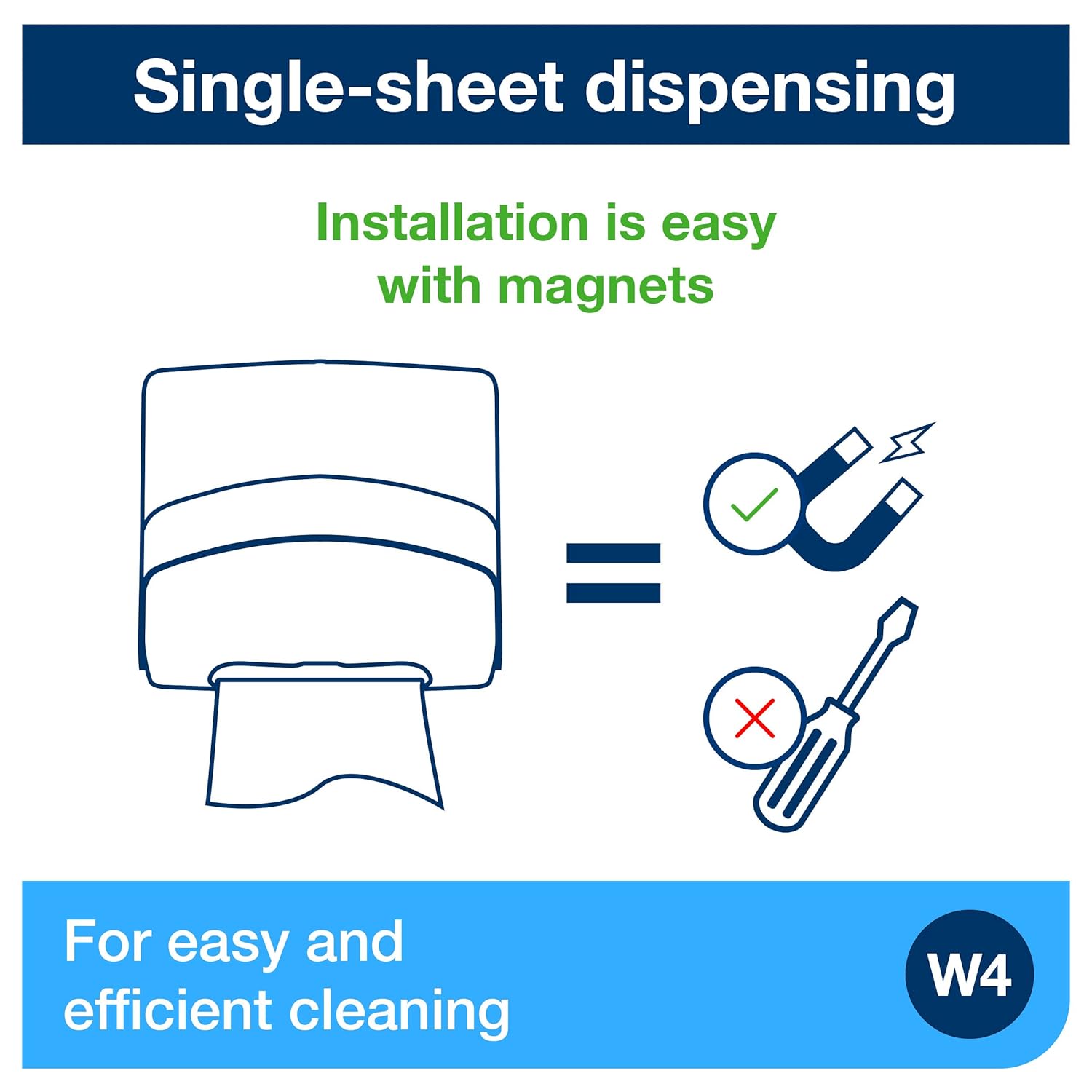 Tork FOLDED WIPER DISPenser