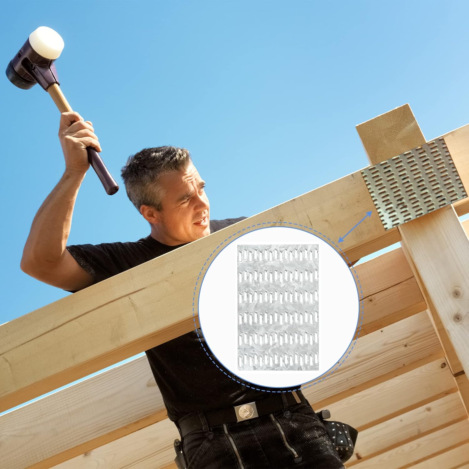 Premium Steel Truss Plates for Wood Roofing