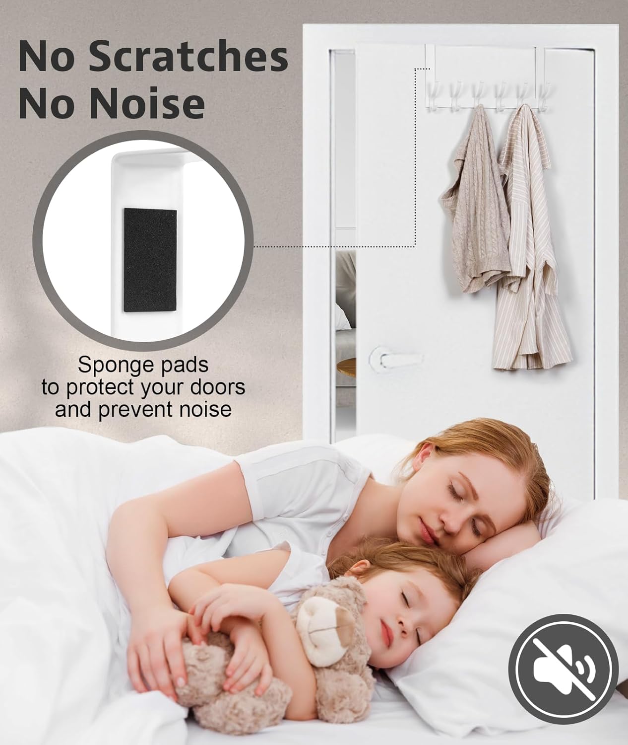 Optish Over The Door Towel Hooks