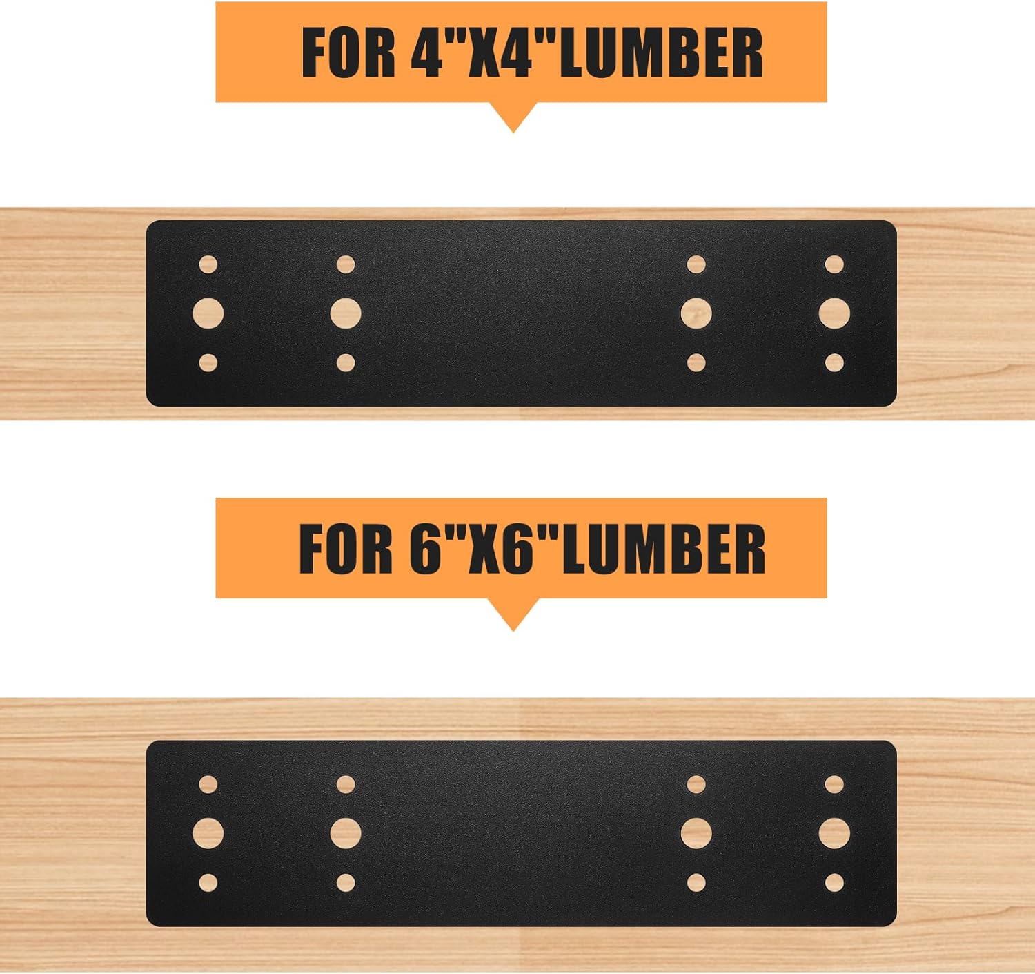 Durable Rust-Resistant Steel Mending Plates