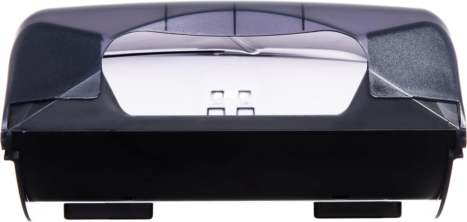 San Jamar UltraFold Plastic Paper Towel Dispenser for Bathroom Black