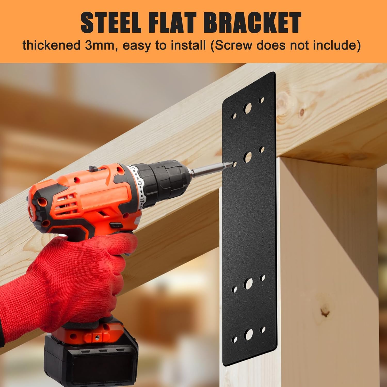 Durable Rust-Resistant Steel Mending Plates