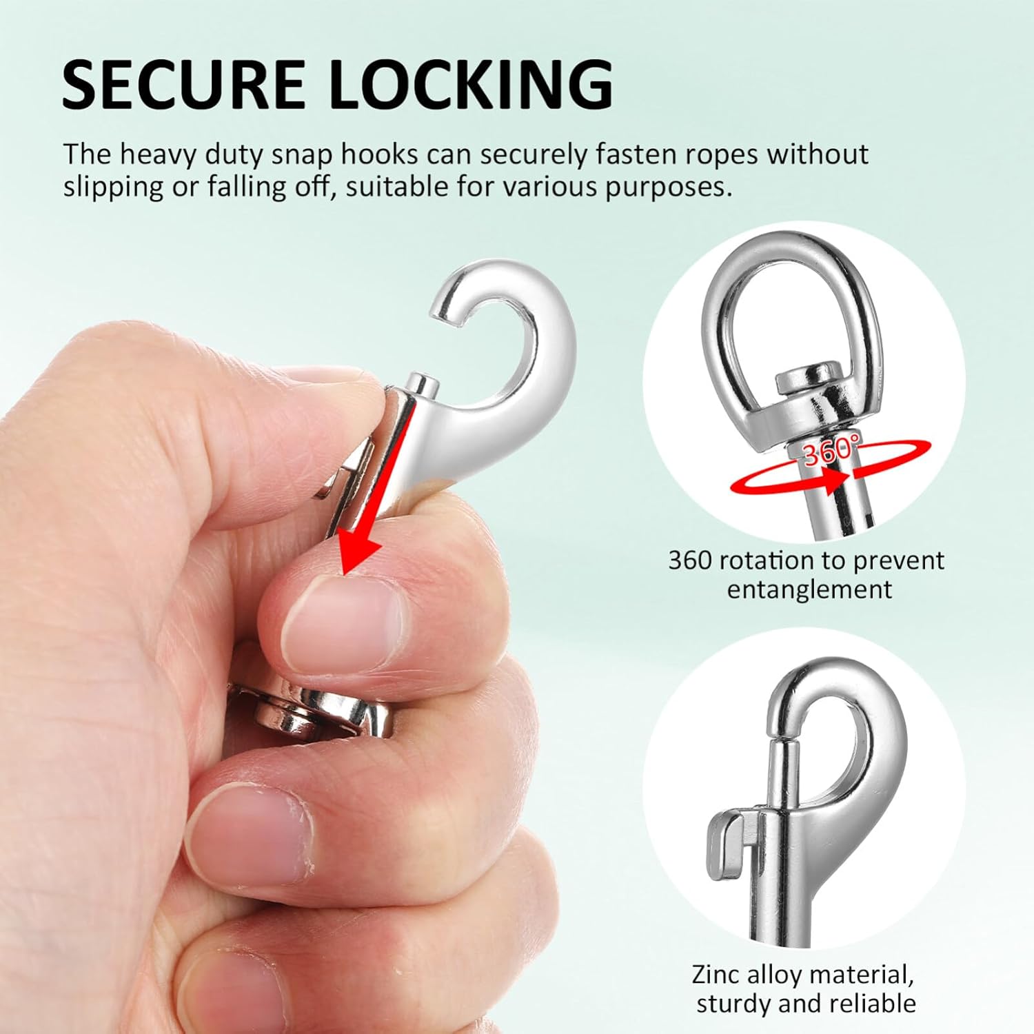 24-Piece Trigger Snaps for Dog Leashes More