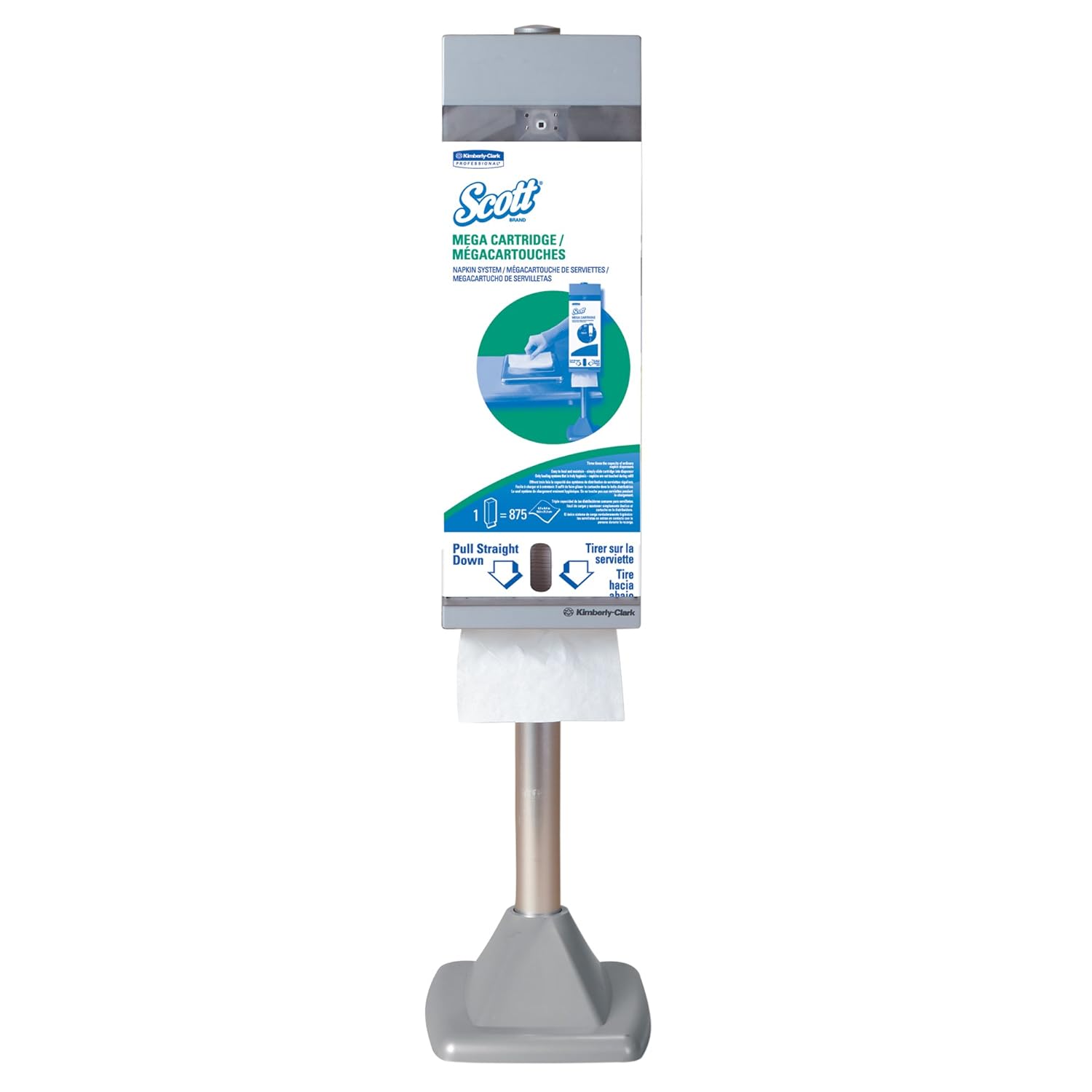 Scott Mega Napkins Disposin Easy WallHang Scott Mega Cartridge Napk