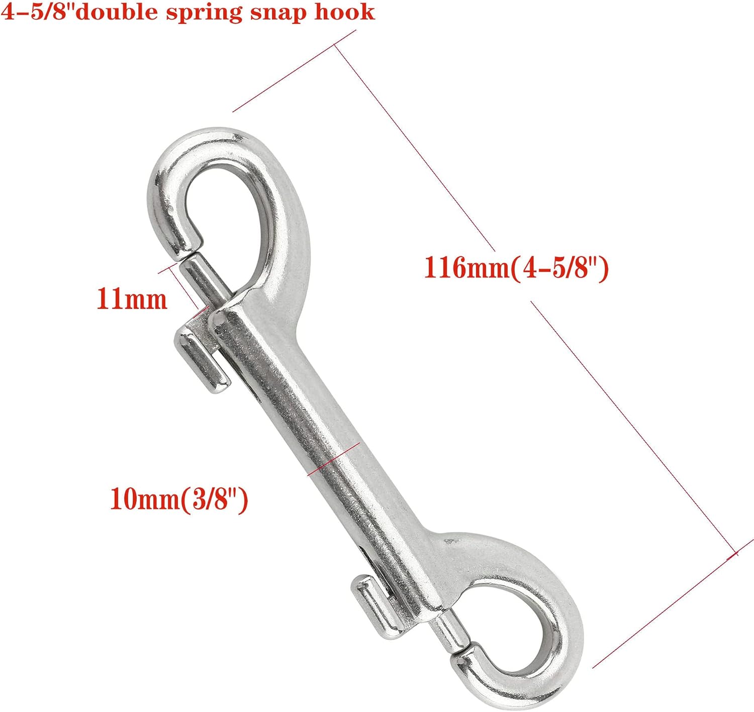 Double Ended Snap Hooks STSS
