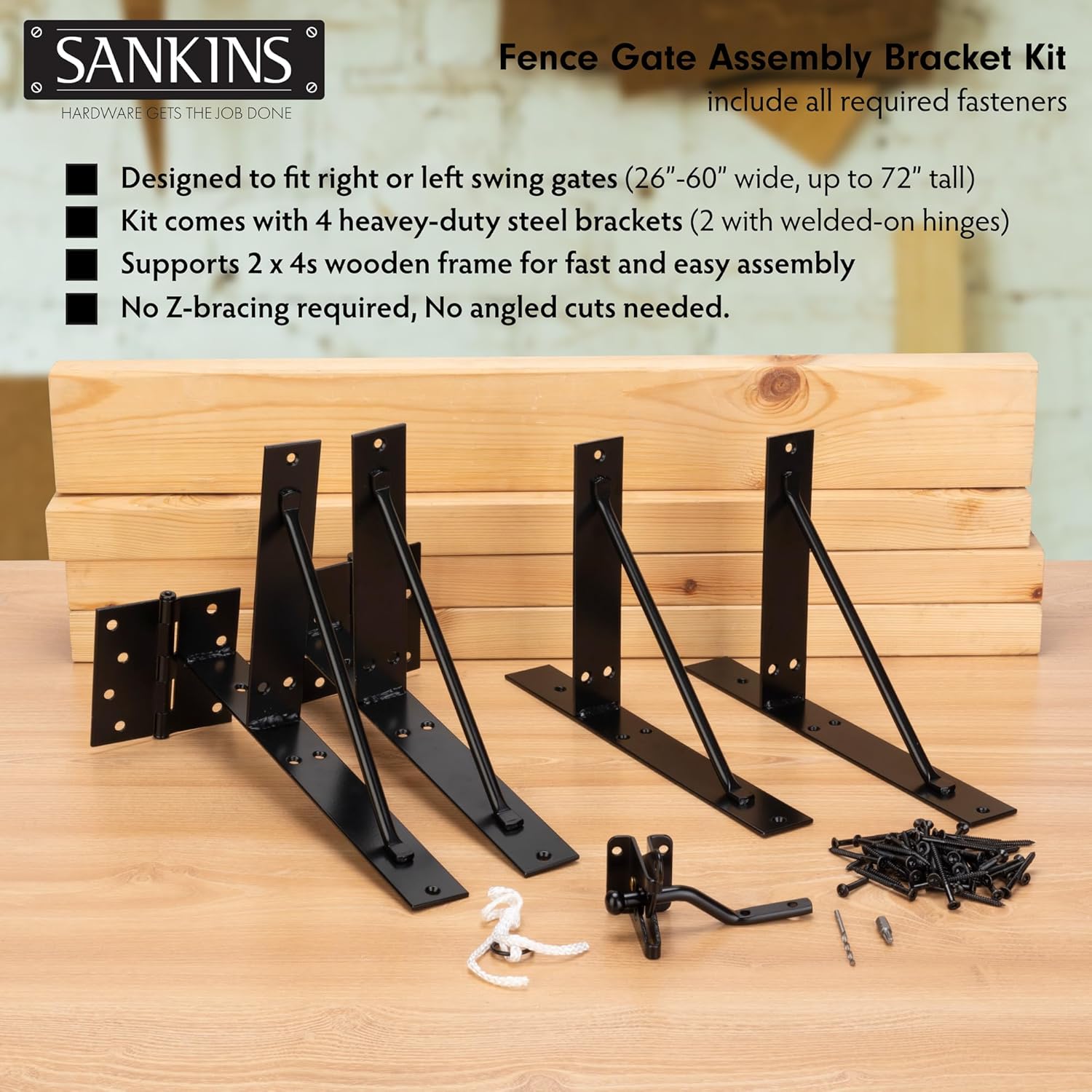 Anti-Sag Corner Bracket for Durable Structures