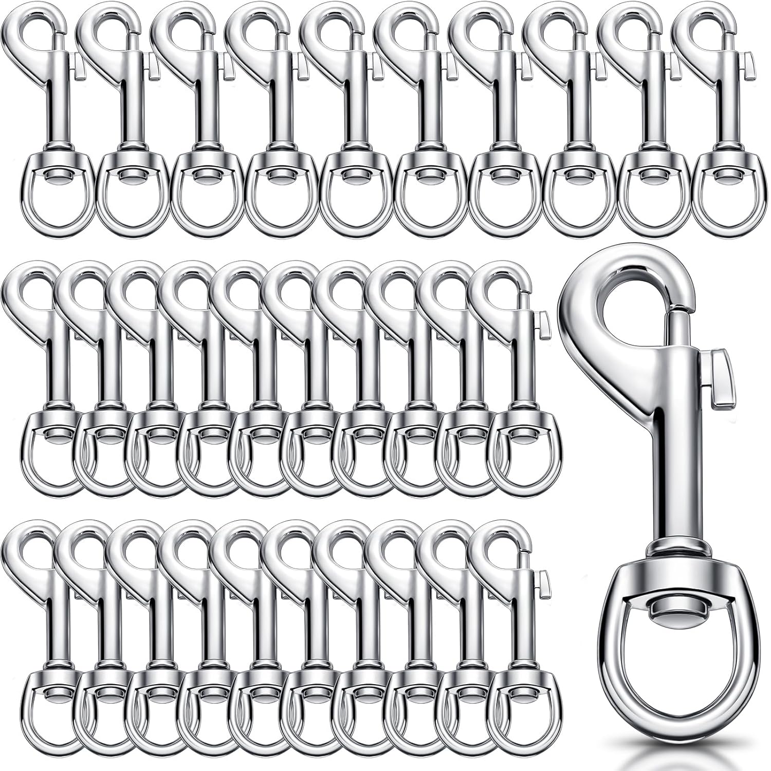 Therwen Heavy Duty Swivel Snap Hooks for Dog Leash