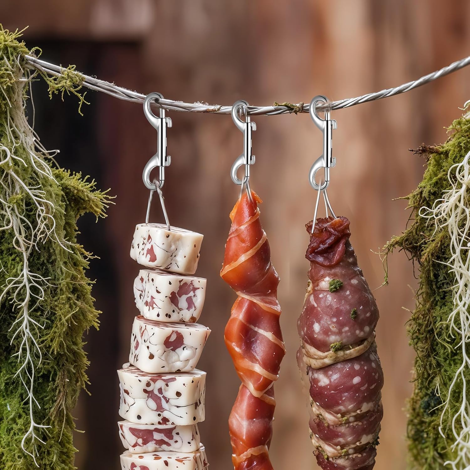 Secure Durable 24-Piece Bolt Snaps for Pets