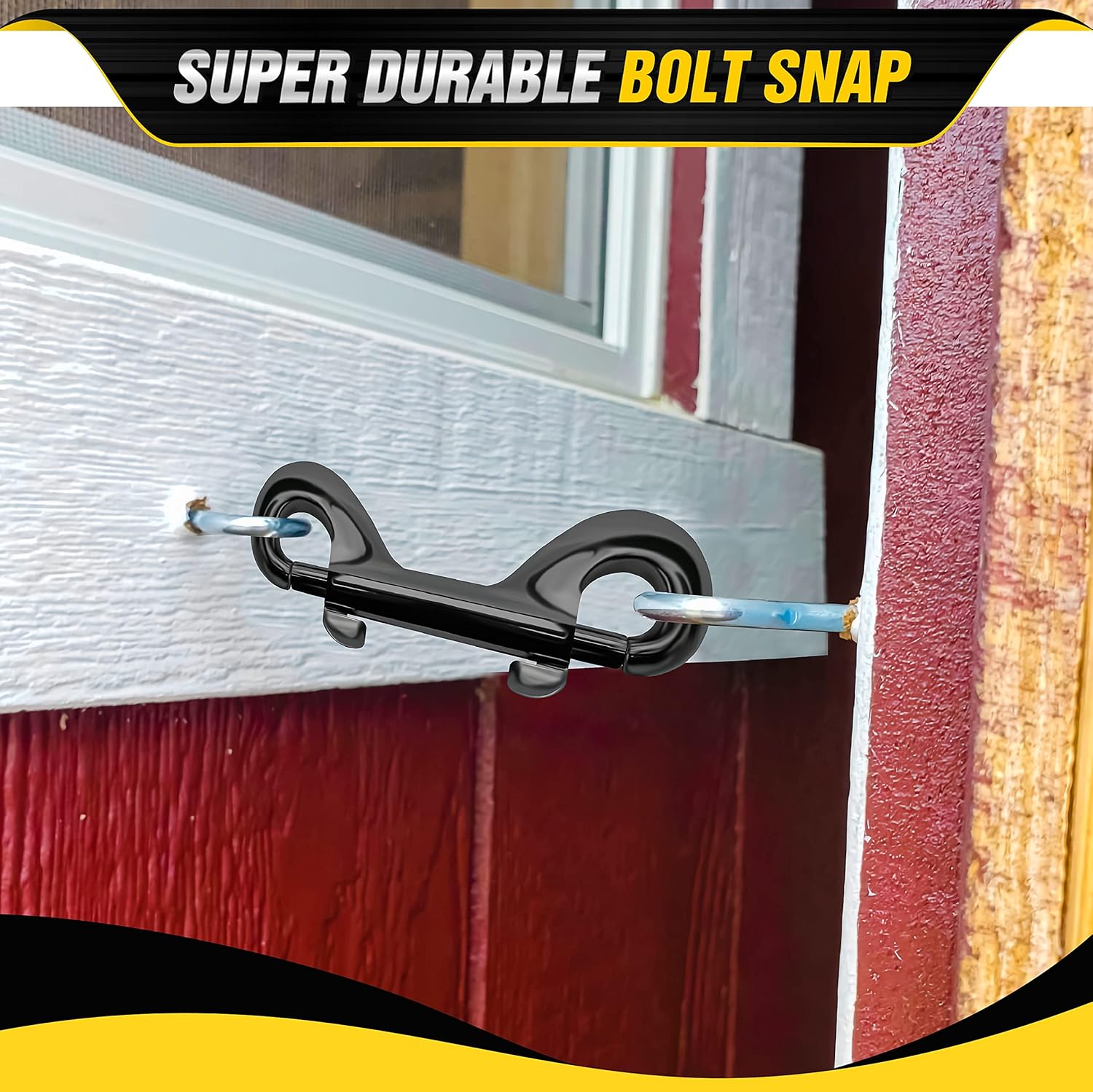 Secure and Durable Bolt Snap Hook Set