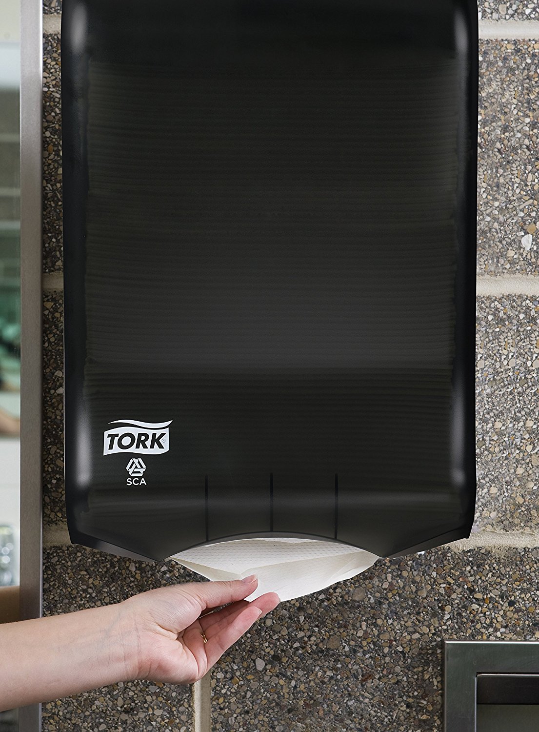 Tork Multifold and C-Fold Hand Towel Dispenser Smoke H2 H25