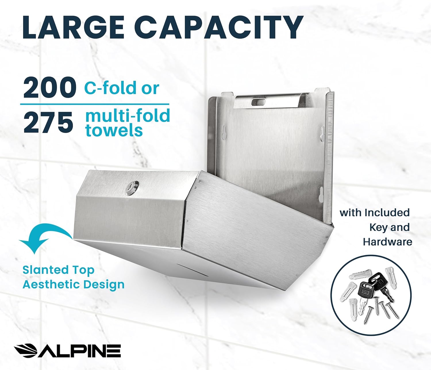 Sturdy Commercial Paper Towel Dispenser