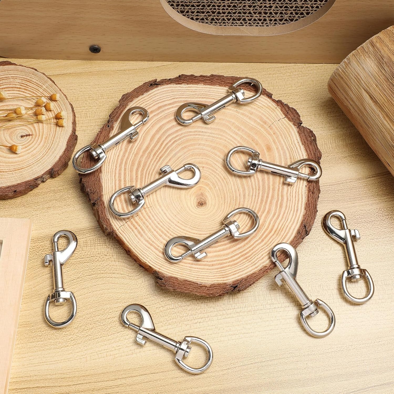 24-Piece Trigger Snaps for Dog Leashes More