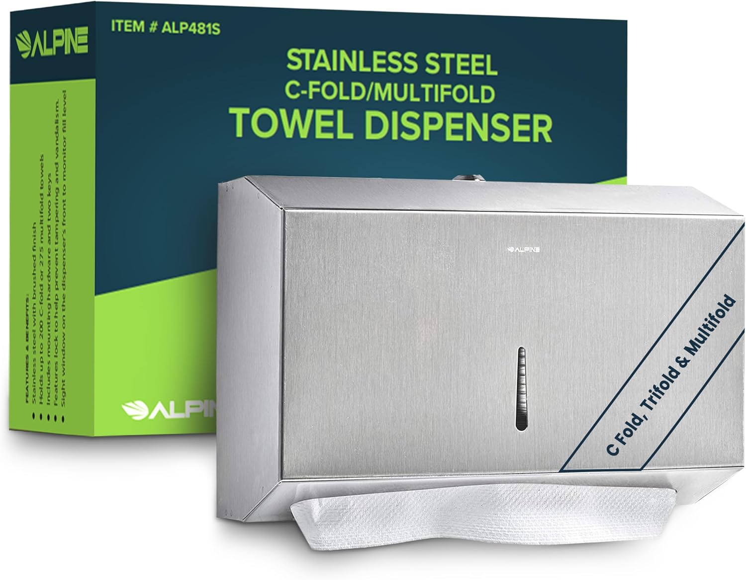 Sturdy Commercial Paper Towel Dispenser